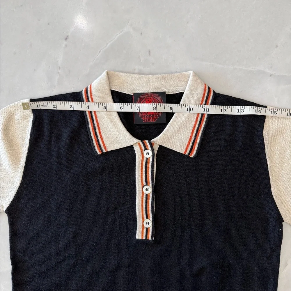 Happy Sheep Polo Sweater - Picture 5 of 7